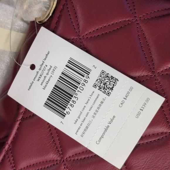 Kate Spade Natalia Smooth Quilted Leather Bag - Picture 5 of 5